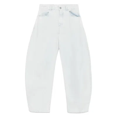 Alaïa Low-rise Jeans In Blue