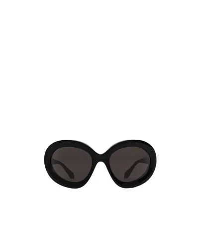 Alaïa Lunettes De Soleil Butterfly In Black