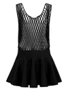 Alaïa Alaia Women Skater Dress In Black