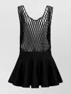 Alaïa Alaia Women Skater Dress In Black