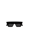 Alaïa Mask Oversized-frame Sunglasses In Black