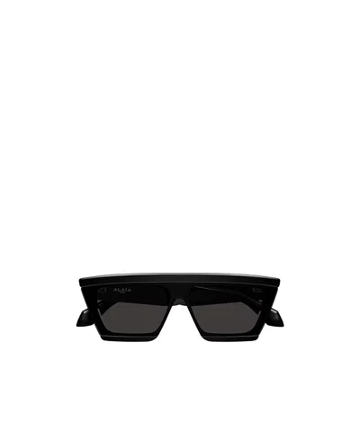 ALAÏA MASK OVERSIZED-FRAME SUNGLASSES