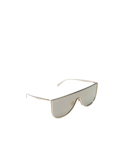 Alaïa Mask-style Sunglasses In Silver