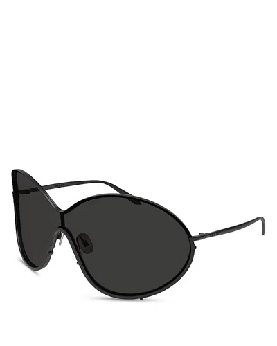 Alaïa Mask Sunglasses, 99mm In Black