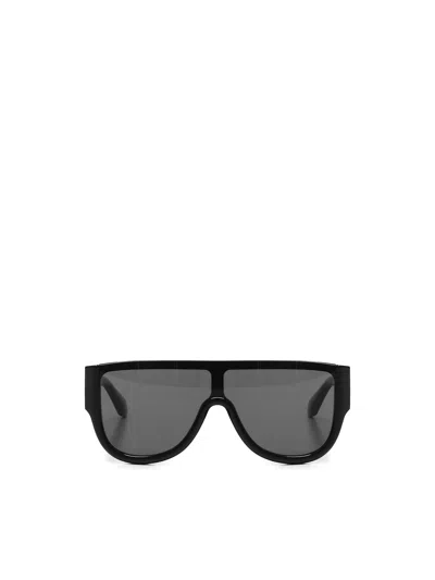 Alaïa Mask Sunglasses In Black