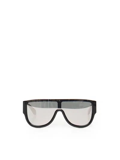 Alaïa Mask Sunglasses In Black