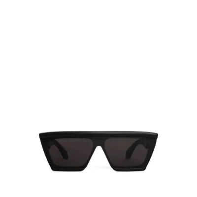 Alaïa Mask Sunglasses In Purple