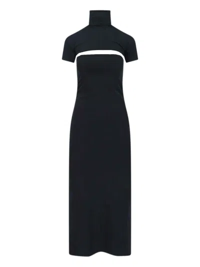 ALAÏA MAXI CUT-OUT DRESS