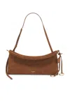 Alaïa Womens Terre D Ombre East West Magnetic-frame Leather Shoulder Bag In Terre D'ombre