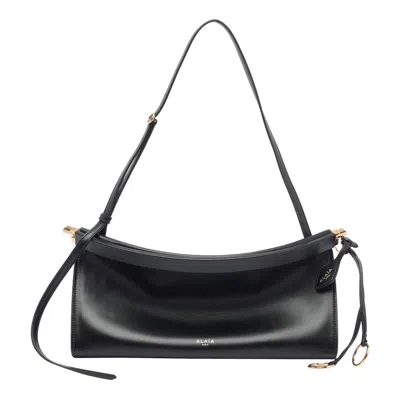 Alaïa Alaia Medium Le Click East West Bag In Black