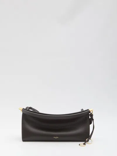 Alaïa Medium Le Click East West Bag In Brown