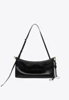 Alaïa Alaia Le Click East West Medium Black Bag Women In Black