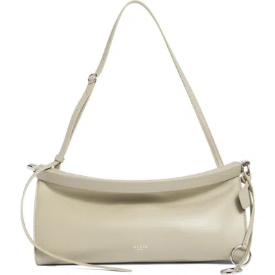 Alaïa Le Click East West Medium Bag In Leather In Brown