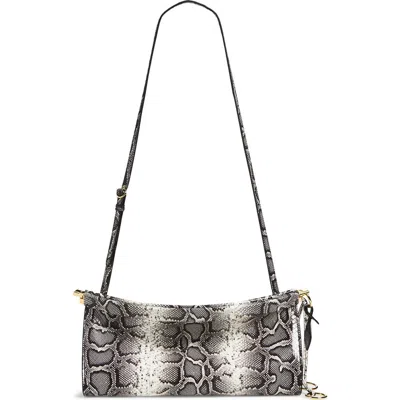 Alaïa Medium Le Click Genuine Snakeskin East/west Shoulder Bag In Multi