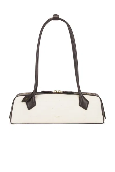 Alaïa Medium Le Teckel Bag In Naturel & Brun