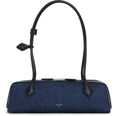 Alaïa Womens Alaia Le Teckel Medium Leather Shoulder Bag In Green