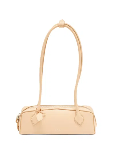 Pre-owned Alaïa Medium Le Teckel Shoulder Bag In Neutrals
