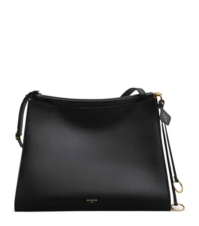 Alaïa Medium Leather Le Click Square Shoulder Bag