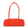 Alaïa Le Teckel Medium Nubuck Shoulder Bag In Multi
