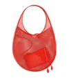Alaïa Medium One Piece Shoulder Bag In Orange