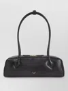 Alaïa Medium Rectangular Shoulder Bag Double Handles In Black
