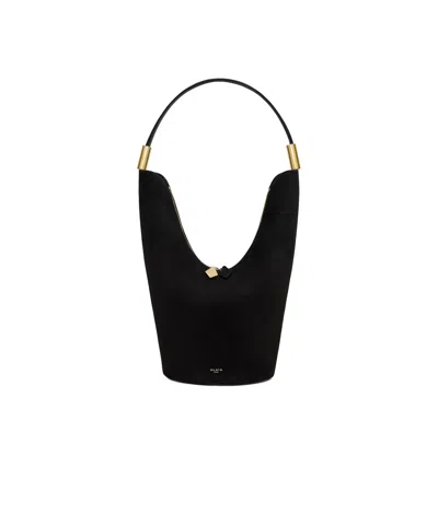 Alaïa Medium Shape Tote Bag In Black