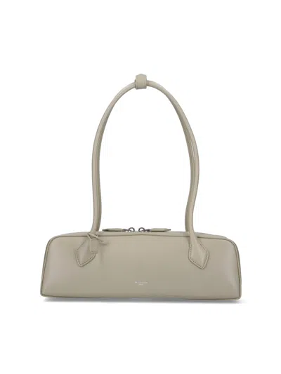 Alaïa Medium Shoulder Bag "le Teckel" In Green