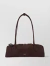 Alaïa Alaia Women Teckel Medium Suede Shoulder Bag