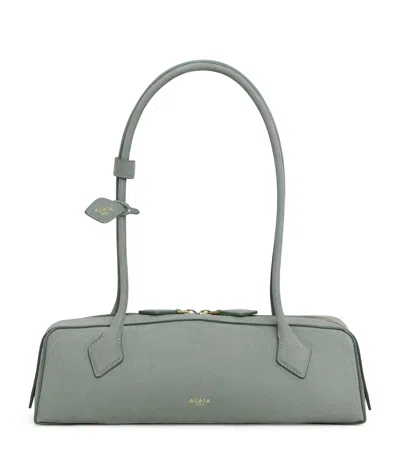 Alaïa Medium Suede Le Teckel Shoulder Bag