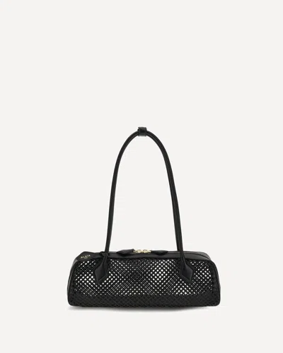 Alaïa Medium Teckel Bag In Black