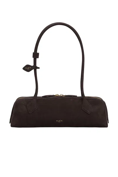 Alaïa Medium Teckel Bag In Gray