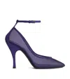 Alaïa Mesh Ankle-strap Pumps 100 In Multi