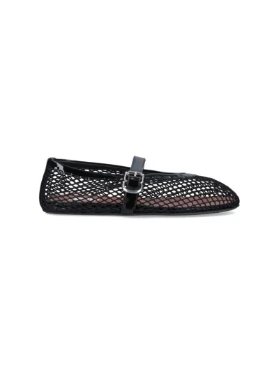 ALAÏA MESH BALLET FLATS