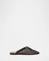 Alaïa Mesh Flat Mules