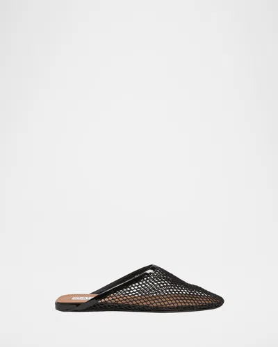 ALAÏA MESH FLAT MULES