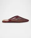 Alaïa Mesh Flat Mules