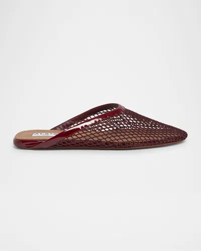 Alaïa Mesh Flat Mules