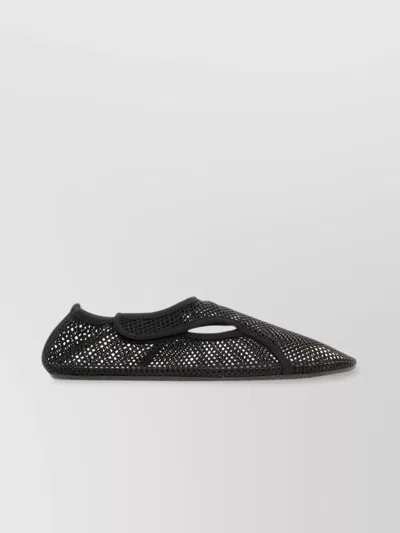 Alaïa Mesh Flat Sole Slippers