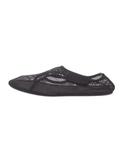 Pre-owned Alaïa Mesh Mules In Black
