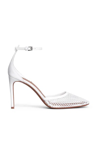 Alaïa Mesh Pumps In White