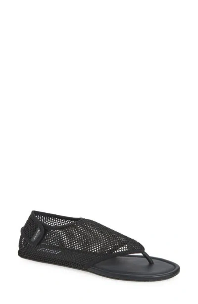 Alaïa Mesh Sandal In Black