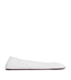 Alaïa Mesh Slip-on Ballet Flats In White