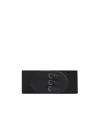 Alaïa Metal Buckle Tight Belt In Black