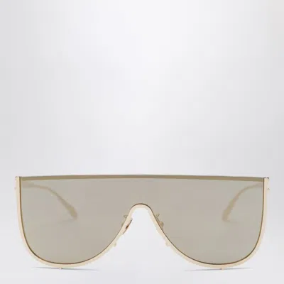 ALAÏA METAL MASK-STYLE SUNGLASSES