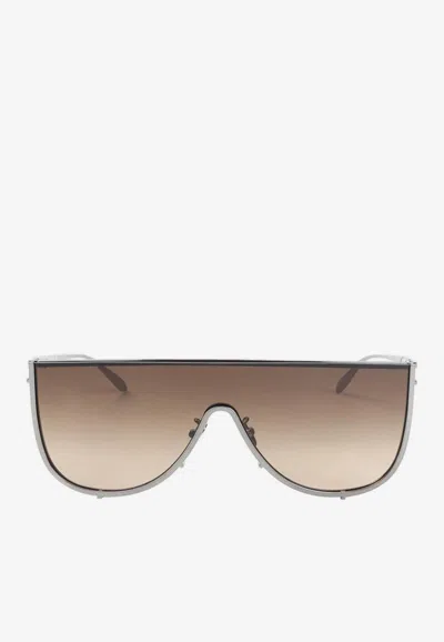 Alaïa Metal Mask Sunglasses