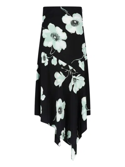 Alaïa Midi Skirt In Black