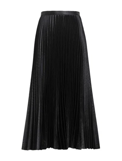 Alaïa Midi Skirts In Black