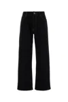 Alaïa Alaia Midnight Blue Stretch Denim Jeans In Blue