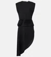 Alaïa Milfeuil Midi Dress In Black
