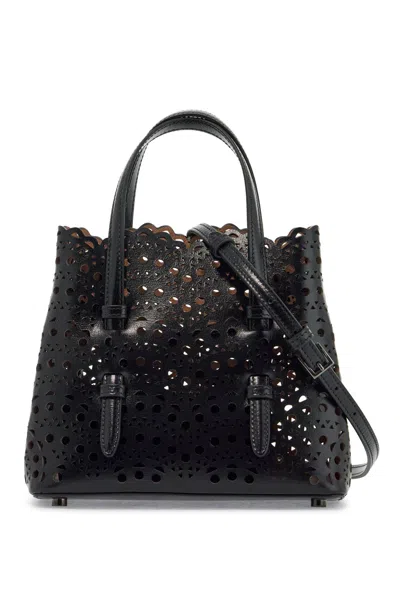 Alaïa Mina 20 Bag In Black